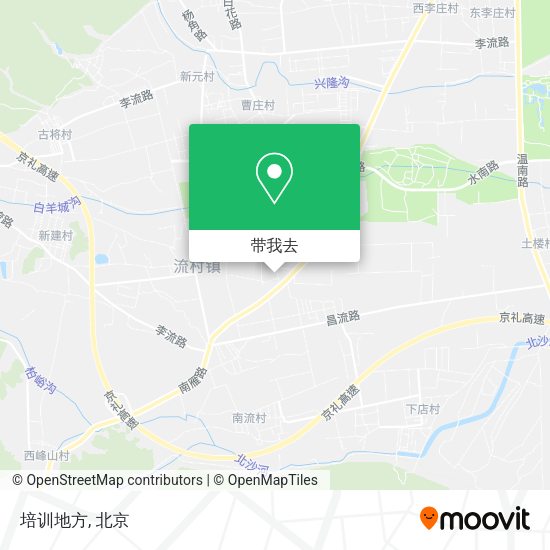 培训地方地图