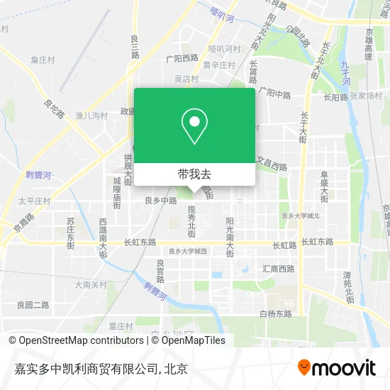 嘉实多中凯利商贸有限公司地图