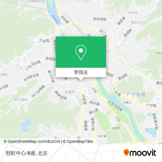 熙旺中心-B座地图
