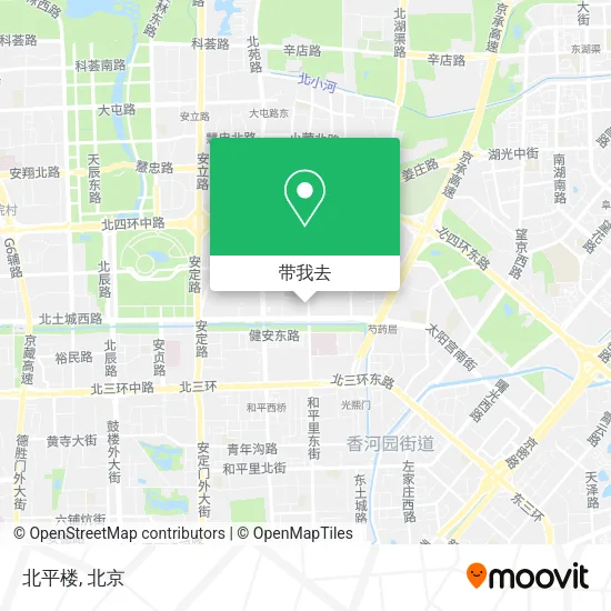 北平楼地图