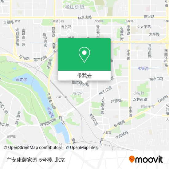 广安康馨家园-5号楼地图