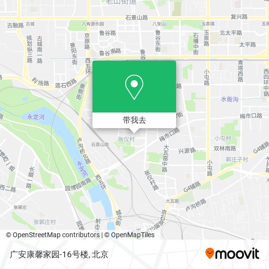 广安康馨家园-16号楼地图