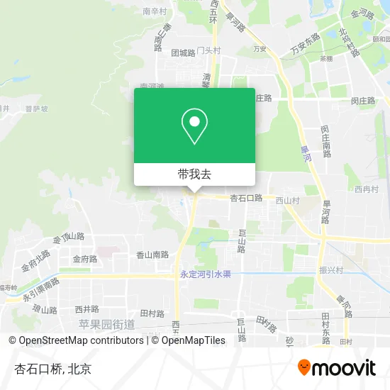 杏石口桥地图