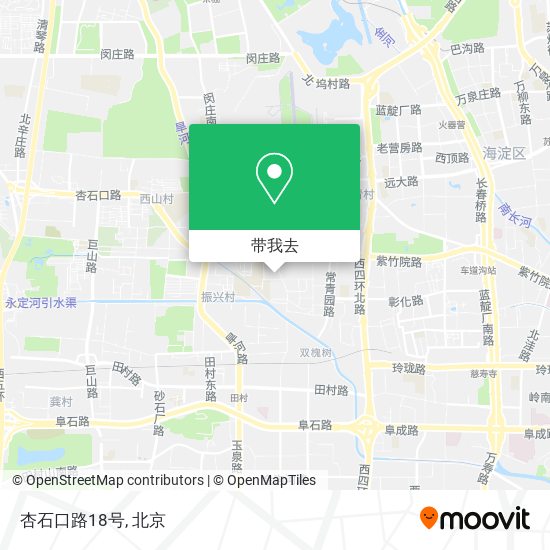 杏石口路18号地图