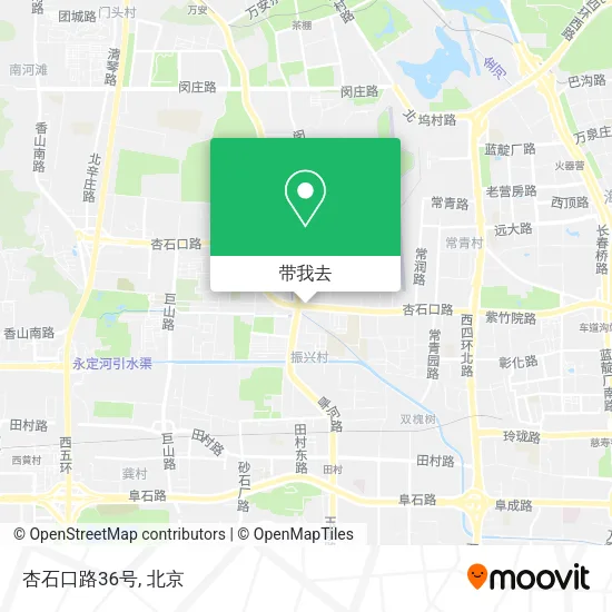 杏石口路36号地图