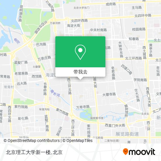北京理工大学新一楼地图