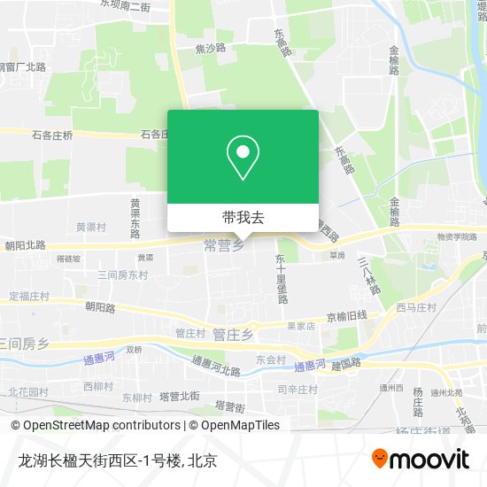 龙湖长楹天街西区-1号楼地图