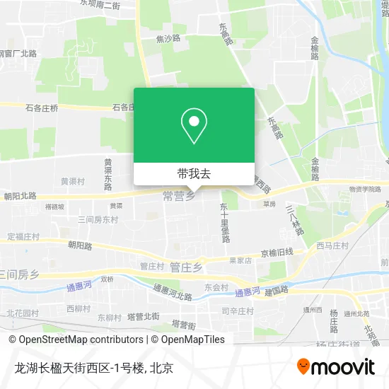 龙湖长楹天街西区-1号楼地图