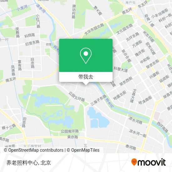 养老照料中心地图