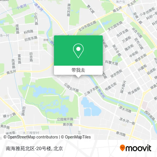 南海雅苑北区-20号楼地图