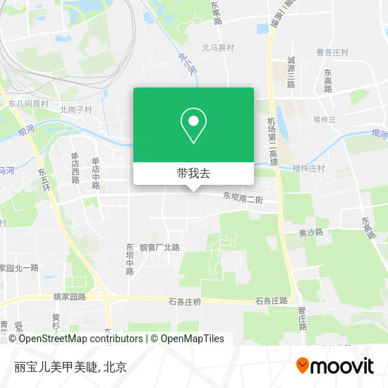 丽宝儿美甲美睫地图