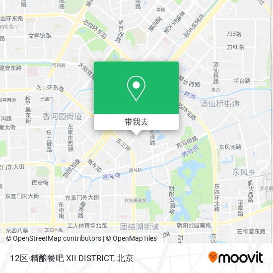 12区·精酿餐吧 XII DISTRICT地图