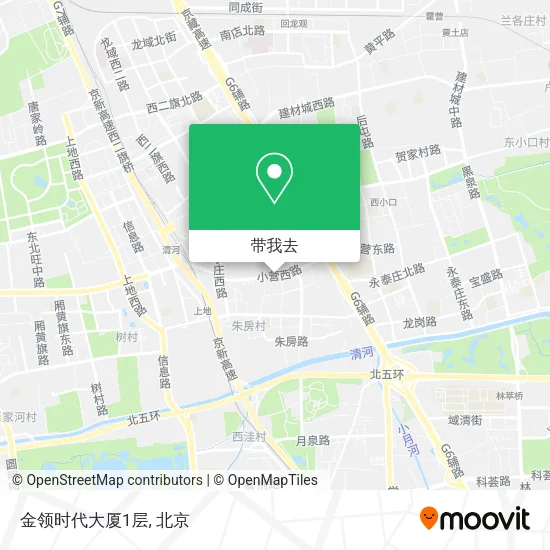 金领时代大厦1层地图