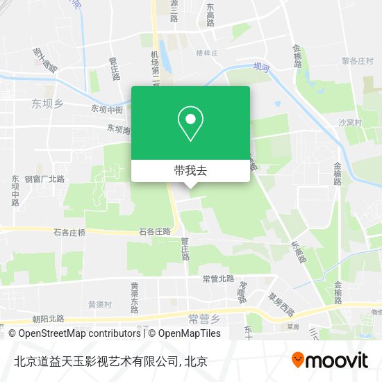 北京道益天玉影视艺术有限公司地图