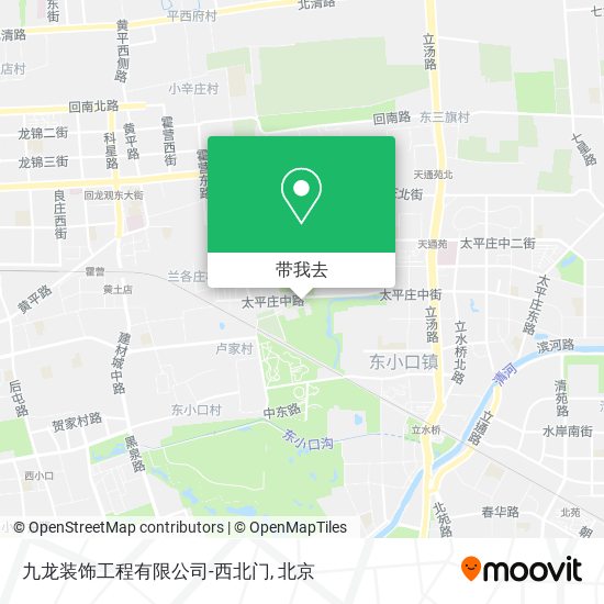 九龙装饰工程有限公司-西北门地图