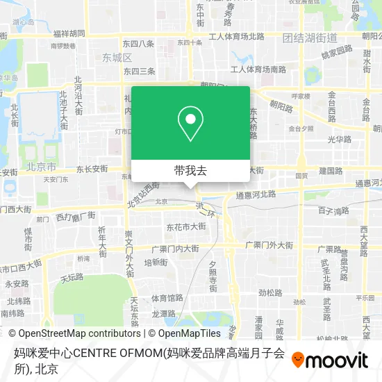妈咪爱中心CENTRE OFMOM(妈咪爱品牌高端月子会所)地图