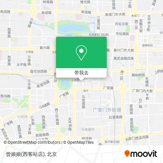 曾娘娘(西客站店)地图