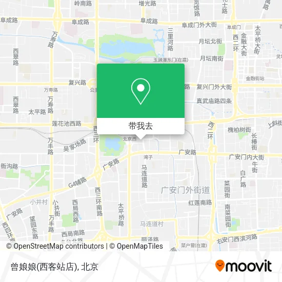 曾娘娘(西客站店)地图