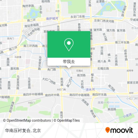华南压衬复合地图
