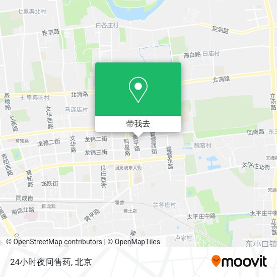24小时夜间售药地图