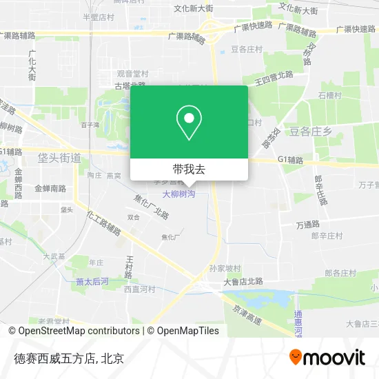 德赛西威五方店地图