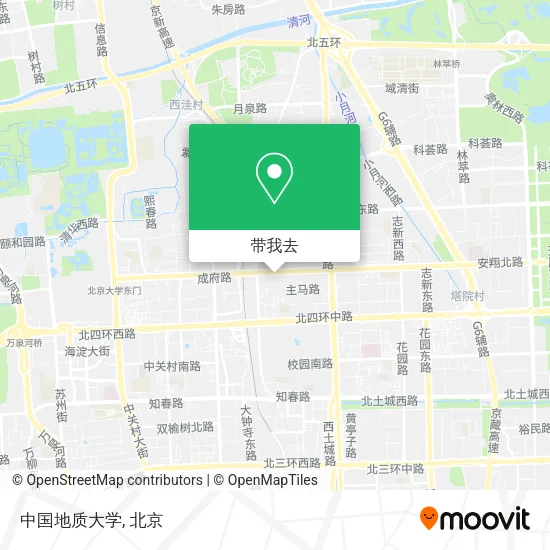 中国地质大学地图