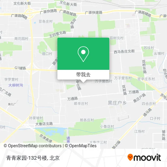 青青家园-132号楼地图
