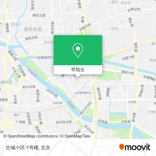 古城小区-1号楼地图