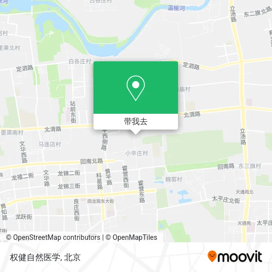 权健自然医学地图