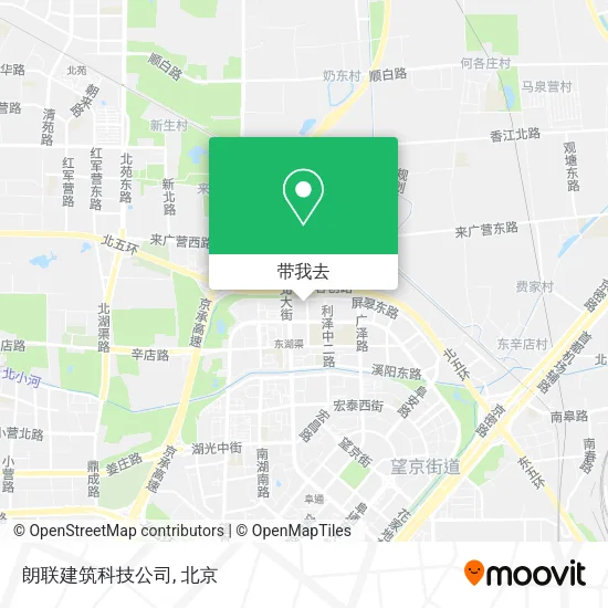 朗联建筑科技公司地图