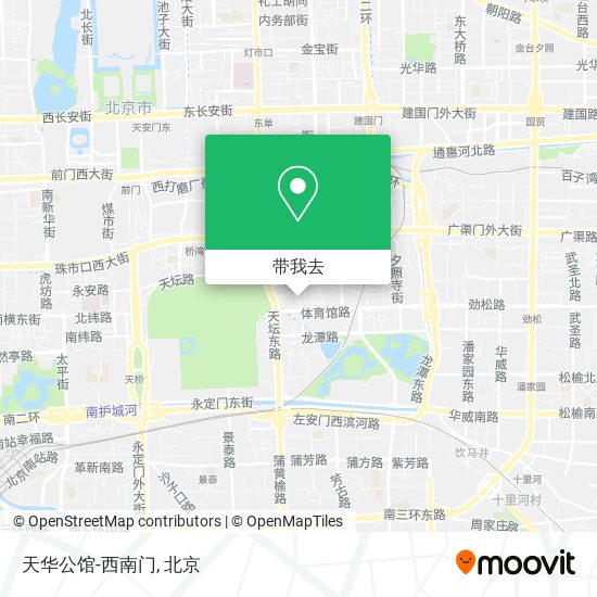 天华公馆-西南门地图