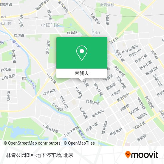 林肯公园B区-地下停车场地图