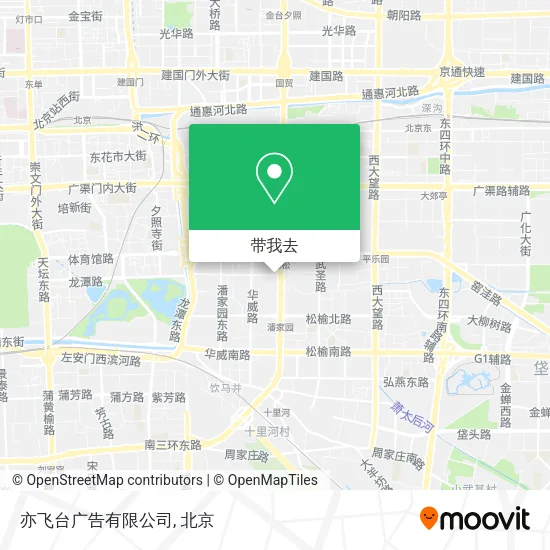 亦飞台广告有限公司地图