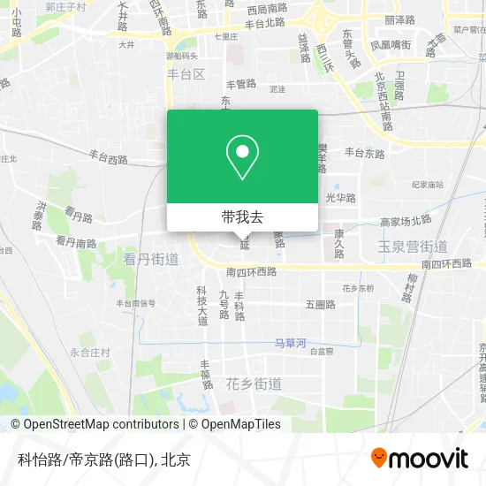 科怡路/帝京路(路口)地图