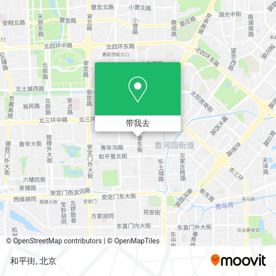 和平街地图