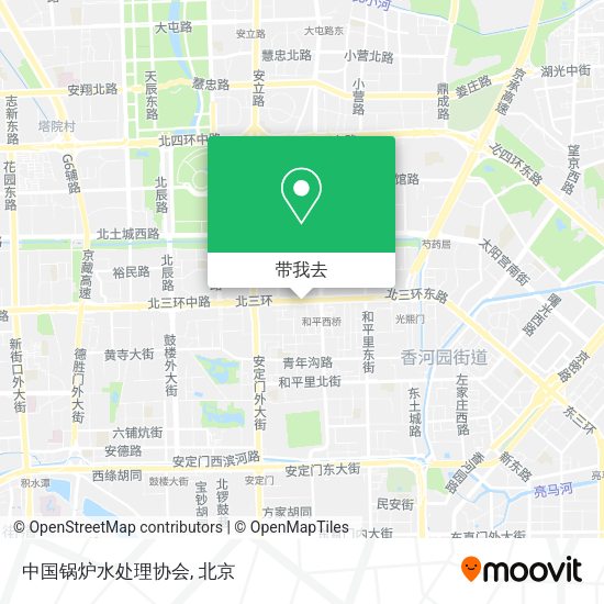 中国锅炉水处理协会地图