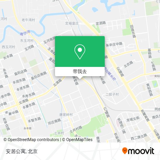 安居公寓地图