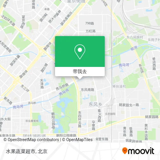 水果蔬菜超市地图