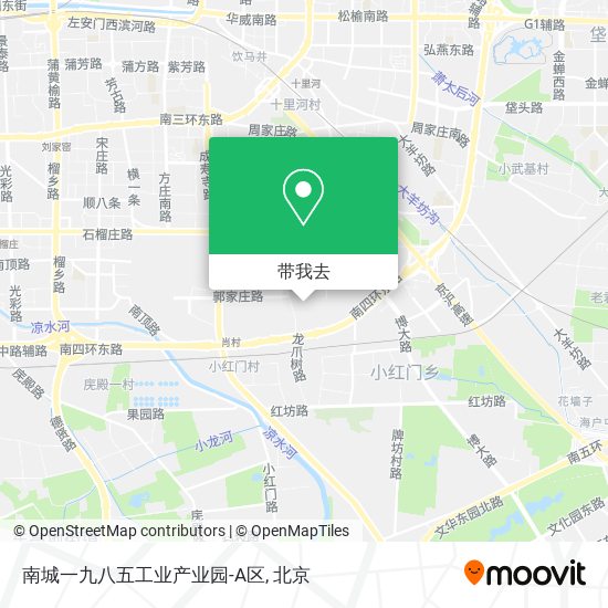南城一九八五工业产业园-A区地图