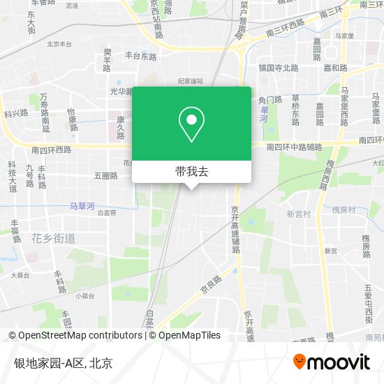 银地家园-A区地图