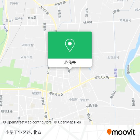 小堡工业区路地图
