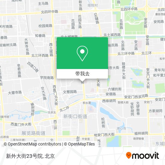 新外大街23号院地图