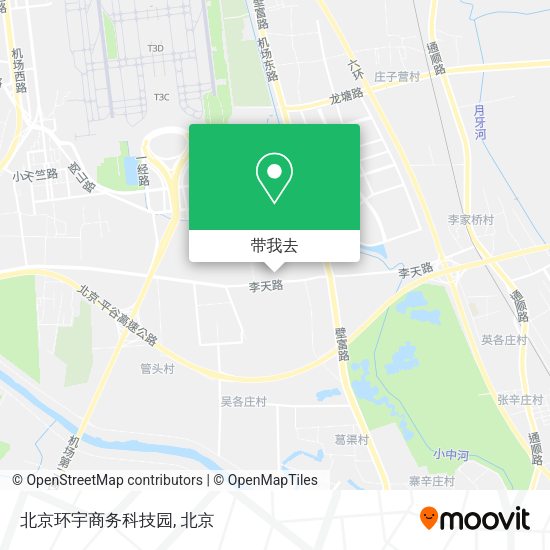 北京环宇商务科技园地图