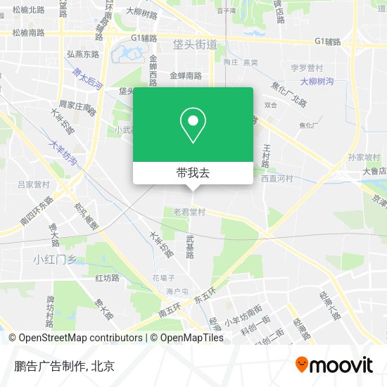 鹏告广告制作地图
