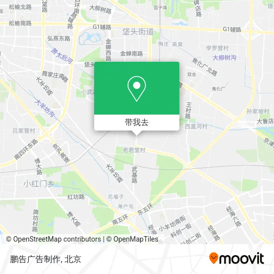 鹏告广告制作地图