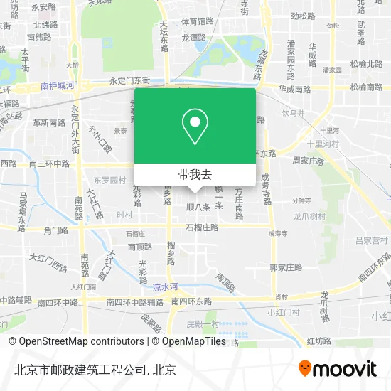北京市邮政建筑工程公司地图