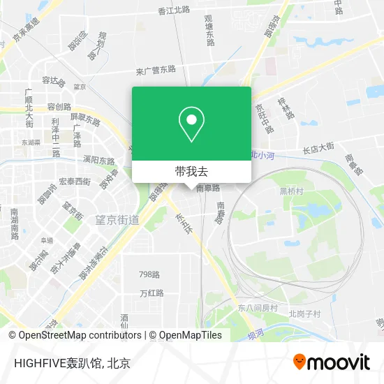 HIGHFIVE轰趴馆地图