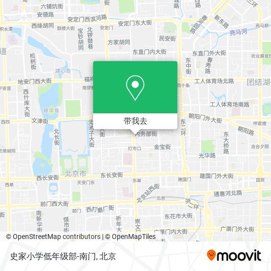 史家小学低年级部-南门地图
