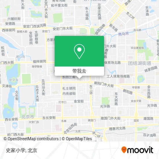 史家小学地图