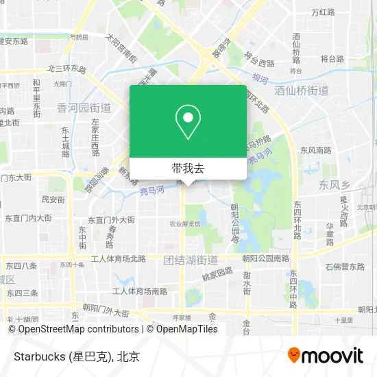 Starbucks (星巴克)地图